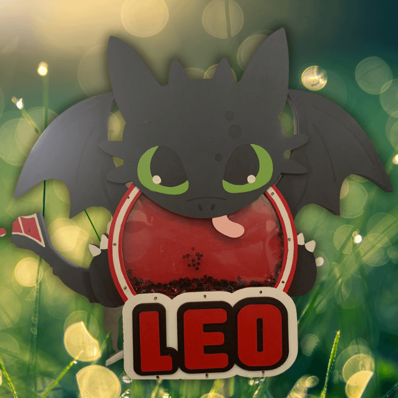 Lampara decorativa Chimuelo 3D