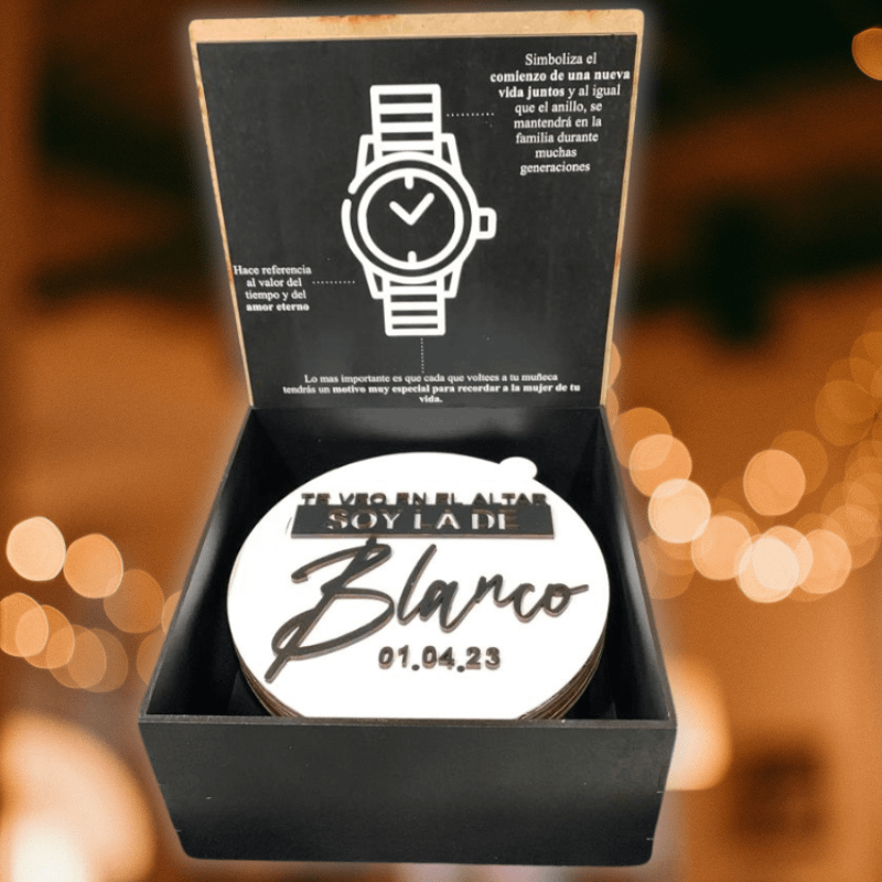 Caja reloj de compromiso
